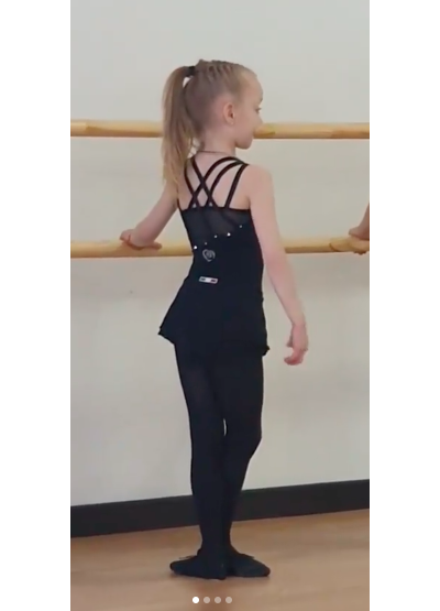 Боди с сеткой и перекрестными лямками и Swarovski