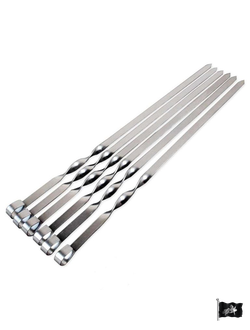 Шампур плоский 620х13х2