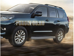 Защита порогов на Toyota Land Cruiser Prado 150 D42 ( Ленд Крузер Прадо 150) (2009-2017)