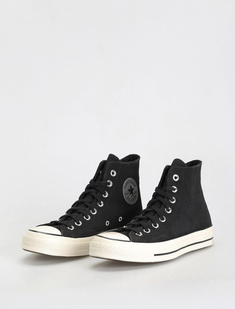 Кеды Converse Chuck Taylor 70 замшевые черные высокие