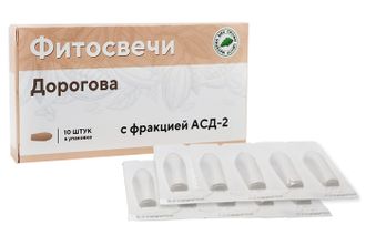 СВЕЧИ АСД-2 (ДОРОГОВА) ТЖ, 10 ШТ.