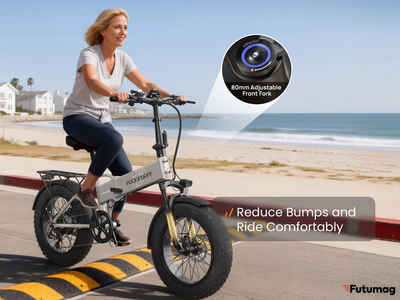 Электровелосипед PUCKIPUPPI DACHSHUND серый