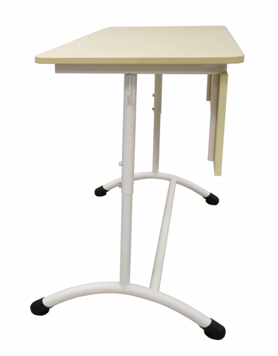 Стол ученический МЕГА двухместный, регулируемый, с экраном ЛДСП