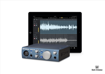 Совместимость PreSonus AudioBox iOne Звуковая карта с iPad, обзор на сайте domstereo.ru