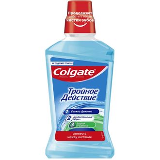 Ополаскиватель для полости рта Colgate Тройное действие 500 мл