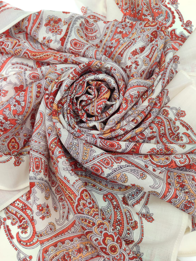 Павловопосадский платок Журчание реки 2038-2