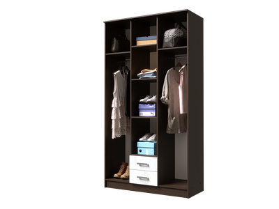 ЛДСП Шкаф ТРИО Дуб Венге-Сосна Лоредо