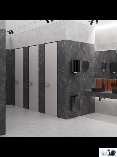 Керамогранит Ocean Ceramic Rocky black pro графитовый 80 x 80 см матовый