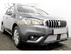 Защита радиатора Suzuki SX4 (II S-Cross) 2016- chrome PREMIUM