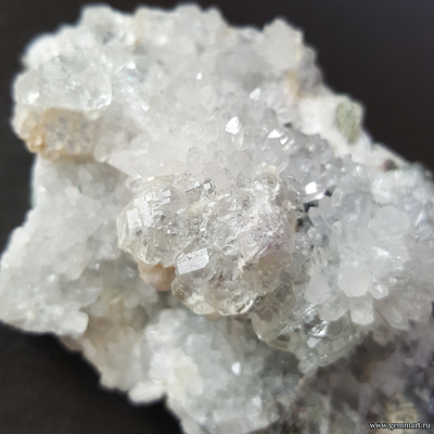 Флюорит с Кварцем