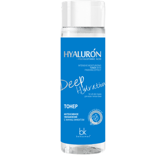 БЕЛКОСМЕКС HIALURON Deep Hydration ТОНЕР Интенсивное увлажнение с ФИНИШ-Эффектом 200г