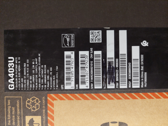 ASUS  ROG Zephyrus GA403UU-QS077 ( 14.0 WQXGA+ OLED  Ryzen 7 8845HS RTX4050(6Gb) 16Gb 1024SSD )