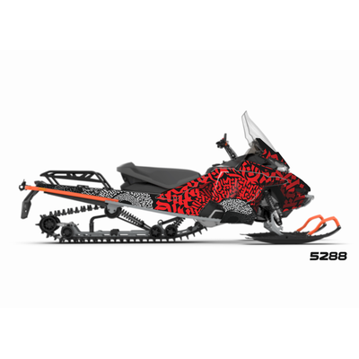 Наклейки на снегоход LYNX XTERRAIN BRUTAL 850 E-TEC 2022 №528