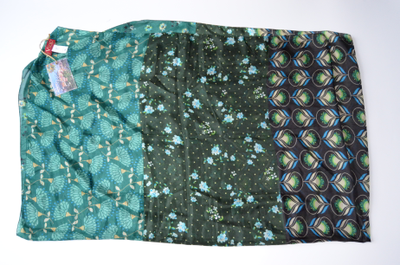 Vizio Италия F 16 платок из шелка зеленый фото