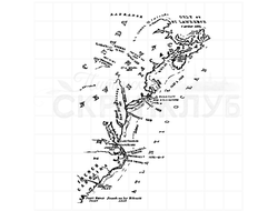 штамп "Фон. Старая карта"