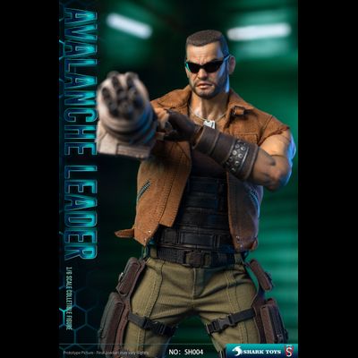 Баррет Уоллес (Final Fantasy VII Remake) - Коллекционная ФИГУРКА 1/6 Fantasy Reset - Avalanche Leader (SH004) - SHARKTOYS