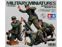 Сборная модель: (Tamiya 35193) Немецкий расчет минометчиков в действии