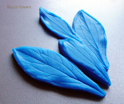 " Лист пиона" Силиконовый молд (вайнер)