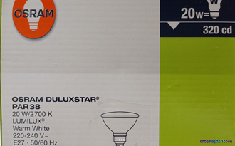 Osram Duluxstar PAR38 20w/827 E27