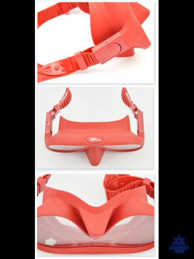 Маска для дайвинга Keep Diving моно frameless черная