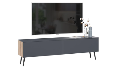 Тумба для теле- и радиоаппаратуры «Порто» с опорами - СМ-393.03.011