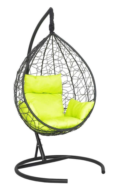 Подвесное кресло-кокон ЛАУРА SEVILLA горячий шоколад + каркас