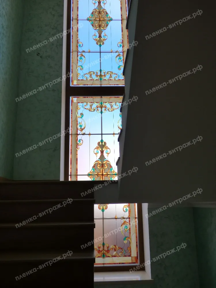Витражная пленка на окна-5