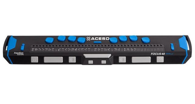 Портативный дисплей Брайля Focus 40 Blue V с беспроводной технологией Bluetooth