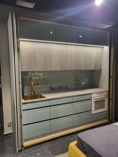 Кухонный гарнитур Складная система №24-008