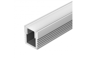 Узкий (8 мм) профиль Arlight с матовым светорассеивающим экраном.