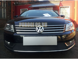 Защита радиатора Volkswagen Passat B7 2011-2015 black