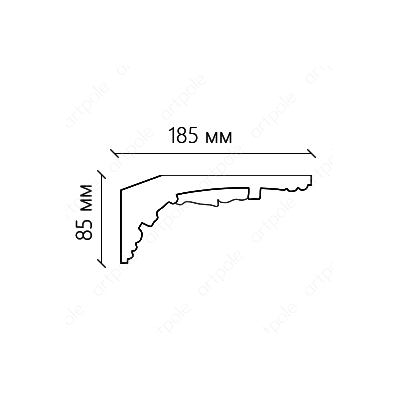 Карниз орнаментальный SK39U