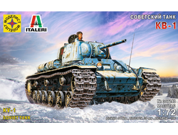 Сборная модель: (Моделист 307240) Советский танк КВ-1