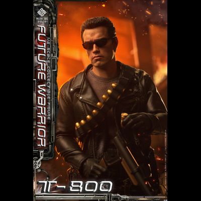 Терминатор Т-800 (Арнольд Шварценеггер, "Терминатор 2: Судный День") - КОЛЛЕКЦИОННАЯ ФИГУРКА 1/6 scale Future Warrior T800 (PT-sp39) - PRESENT TOYS