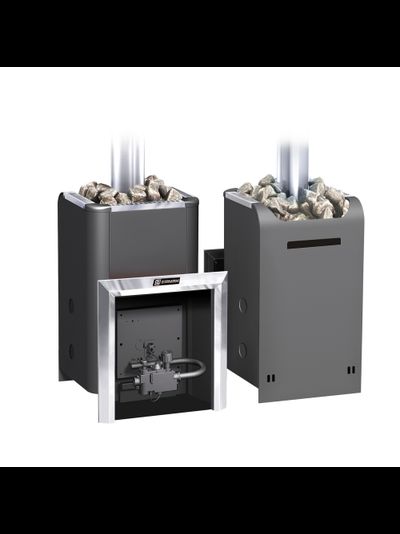 Газовая банная печь Уралочка 24-Н с автоматикой