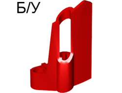 ! Б/У - Technic, Panel Fairing #24 Small Short, Small Hole, Side B, Red (47712 / 4218893) - Б/У