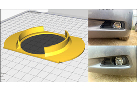 Защита от пыли для рамки противотуманных фар Тойота