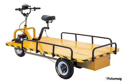 Платформенная тележка электрическая RuTrike ТАКСА ВАЙД