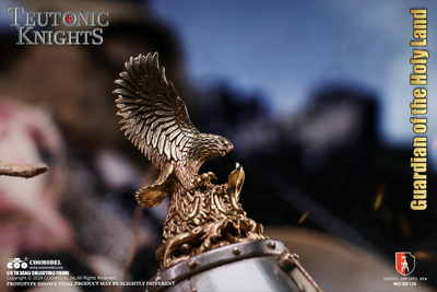 Тевтонский рыцарь (бронзовая версия) - КОЛЛЕКЦИОННАЯ ФИГУРКА 1/6 Series of Empires Teutonic Knights White Bronze Edition Holy Land Guard (SE135) - COOMODEL