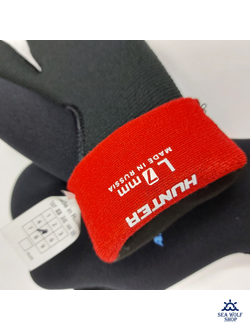 Рукавицы неопреновые 7мм AquaTeam ZORRO 3х-палые ОП р.L