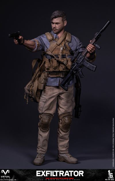 ПРЕДЗАКАЗ - Тайлер Рейк (Крис Хэмсворт, "Extraction") - Коллекционная ФИГУРКА 1/6 scale EXFILTRATOR (VM060) - VTSTOYS ?ЦЕНА: 32800 РУБ.?