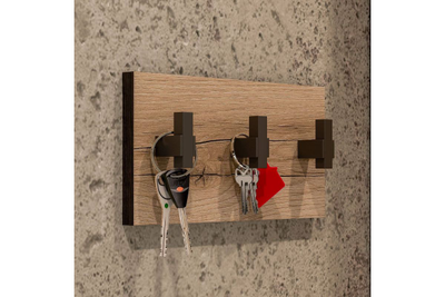 "Берген" Вешалка с зеркалом