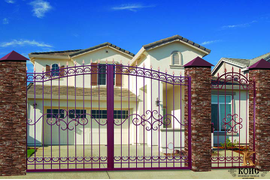 кованые ворота и калитки