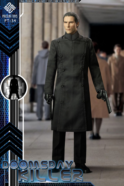 Клерик Грамматона Джон Престон (Кристиан Бэйл, "Эквилибриум") - КОЛЛЕКЦИОННАЯ ФИГУРКА 1/6 Doomsday killer (PT-sp34) - PRESENT TOYS