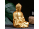 Подставка для благовоний &quot;Будда сидит&quot; белый, золотой(нет) 12см