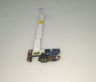 Плата USB разъёма со шлейфом  для ноутбука Acer Aspire 5750 (P5WE0 LS-6904P)