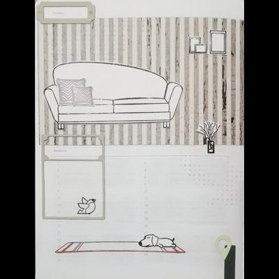 ФП штамп "Диван в гостиной"