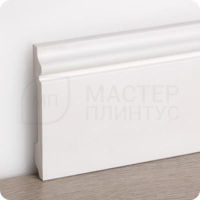 Плинтус из дюрополимера TeckWood ДП4 80х12х2000 мм. покрашенный в цвет RAL