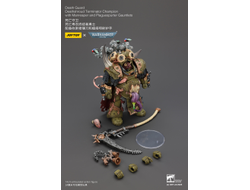 Терминатор-чемпион Савана Смерти (Warhammer 40K) - КОЛЛЕКЦИОННАЯ ФИГУРКА 1/18 Death Guard Deathshroud Terminator Champion (JT02571) - JOYTOY