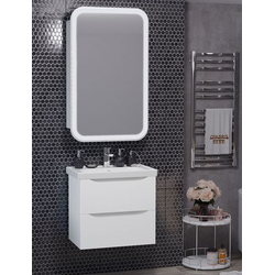 Мебель для ванной Opadiris Элеганс 60 белый матовый